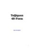 Taijiquan - 48 Form